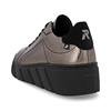Rieker Platform Laced Shoe - Metallic